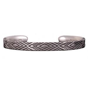 NEW SERGIO LUB men's pinyon cuff in sterling silver